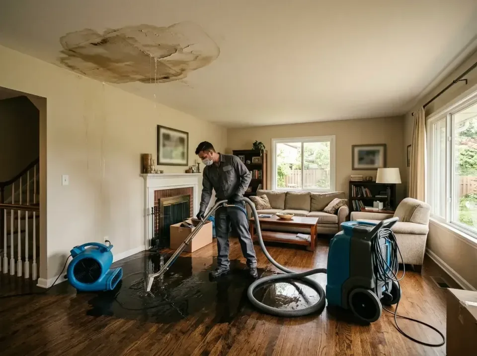 attic-pipe-burst-ceiling-drip-008 — frequently asked questions, Water Damage Restoration & Carpet Care in Morgan's Point Res…
